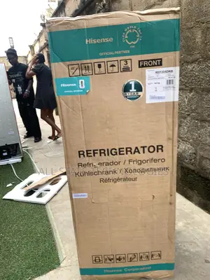 Hisense Ref 205 DRB Powerful Cooling Double Door Fridge