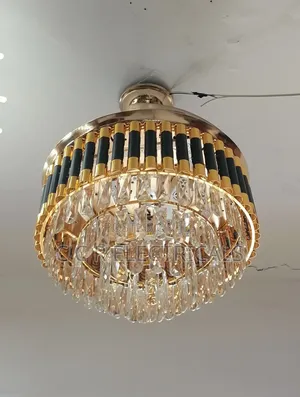 Fan Chandelier Light With Bluetooth Speaker