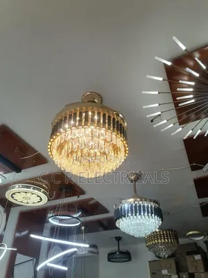 Fan Chandelier Light With Bluetooth Speaker