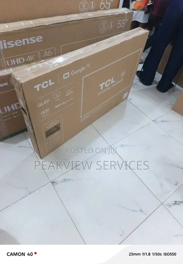 TCL 50′′ Qled Panel Google Tv System