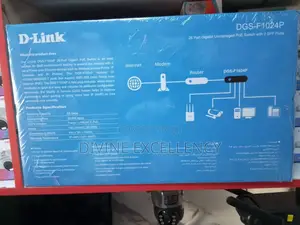 D Link 26 Port Poe Switch