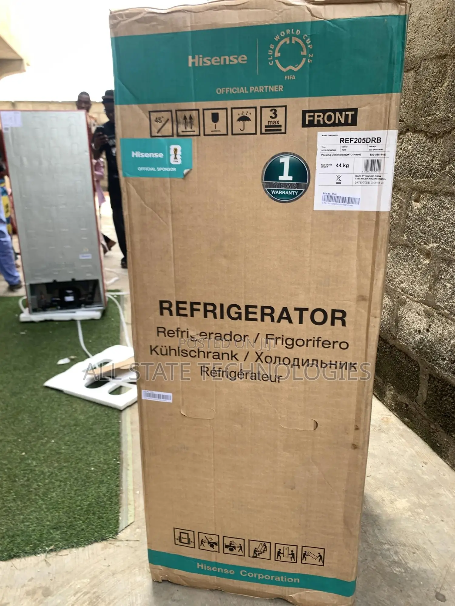 Hisense Ref 205 DRB 204l Refrigerator With Smooth Cooling