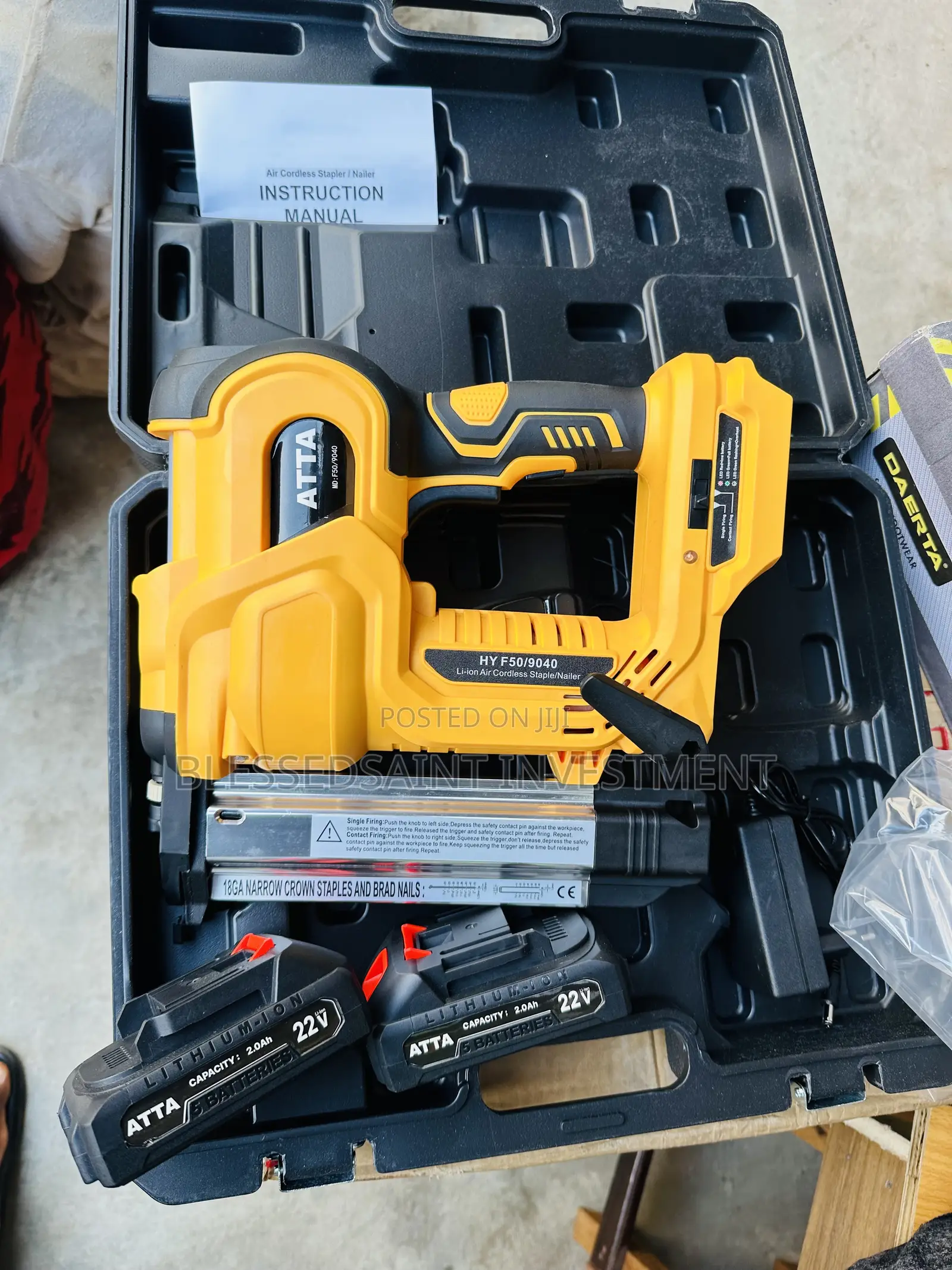 Cordless Nail Gun Machine 50mm