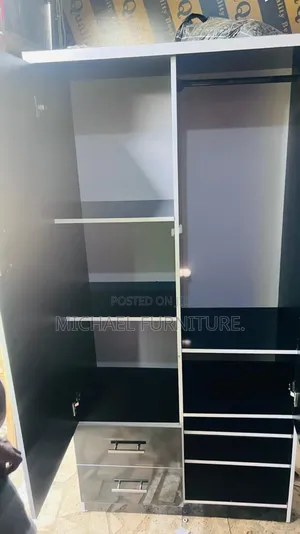 Sharp 3 by 6 Wardrobe With Mirror