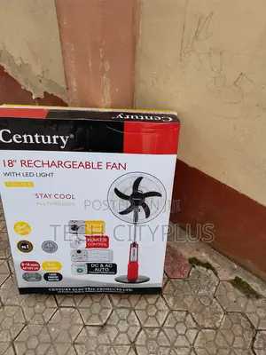Century 18 Inch Standing Rechargeable Fan