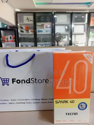 New Tecno Spark 40 128 GB Black