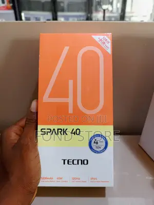 New Tecno Spark 40 128 GB Black