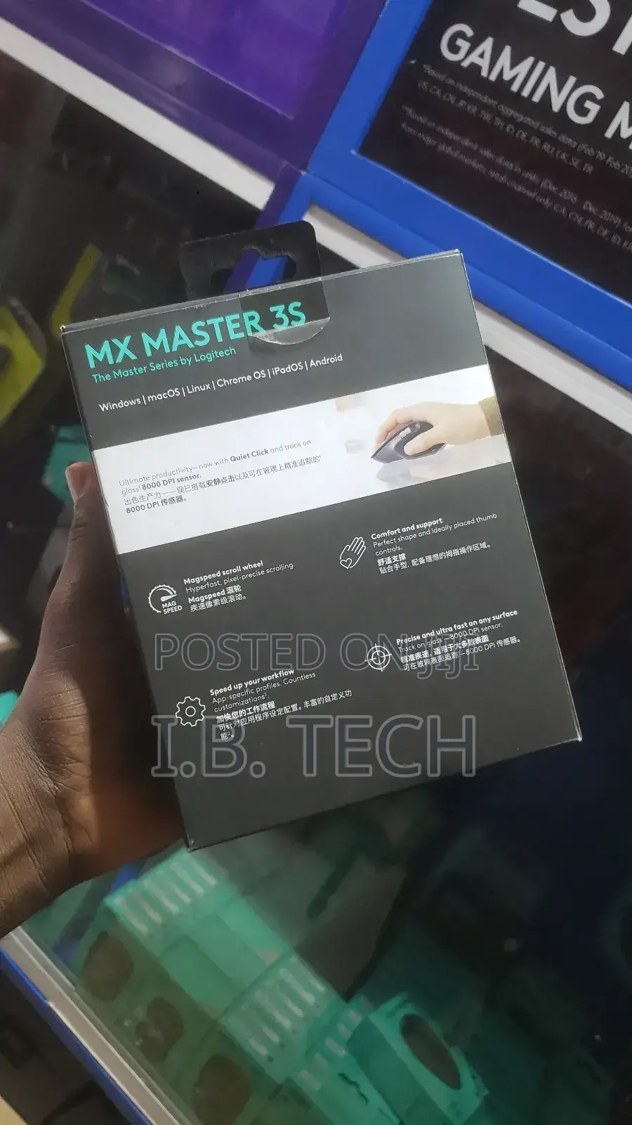 Logitech Mx Master 3s Bluetooth Edition Mouse
