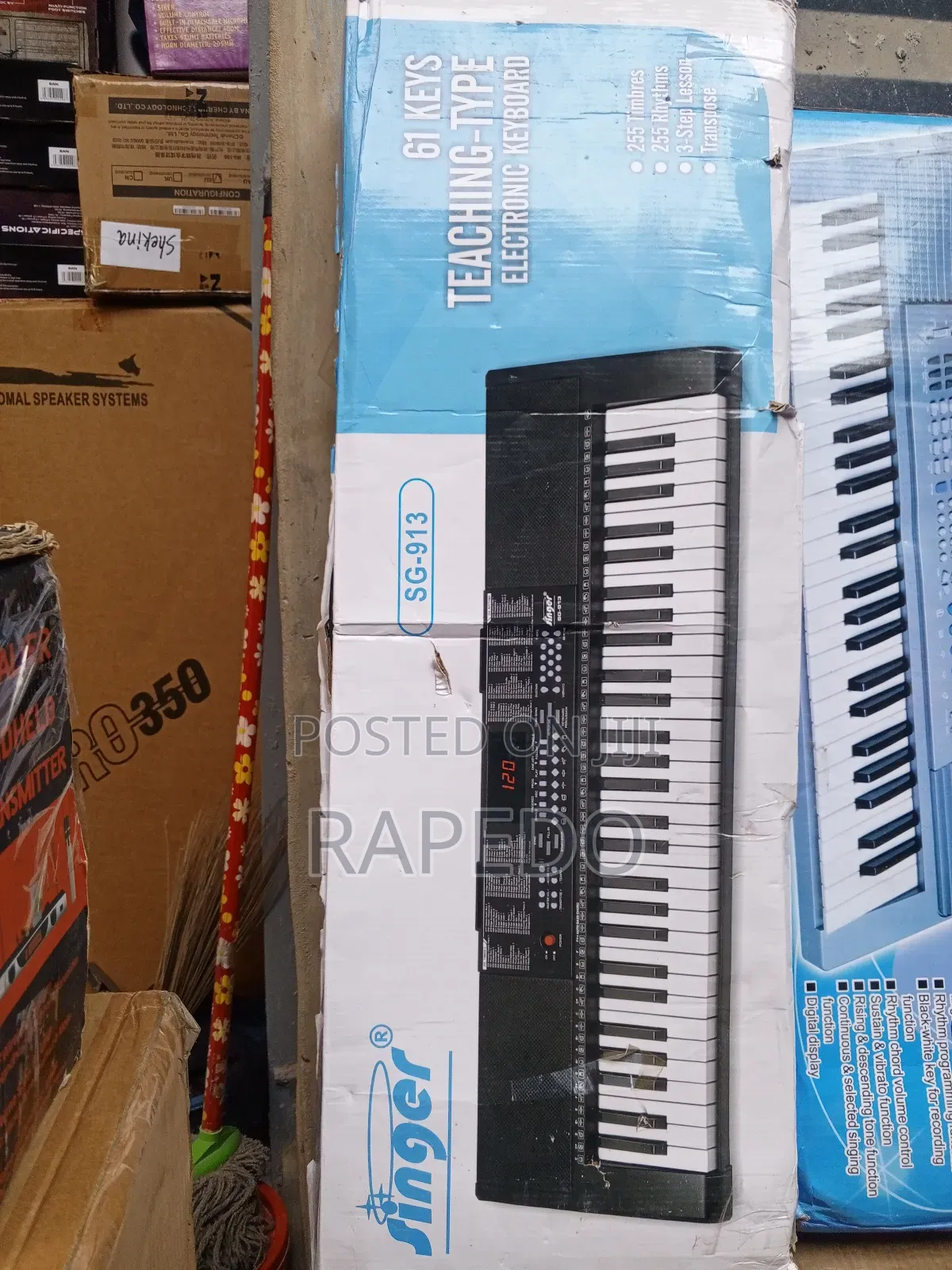 Singer 61 Keys Teaching Type Electronic Keyboard