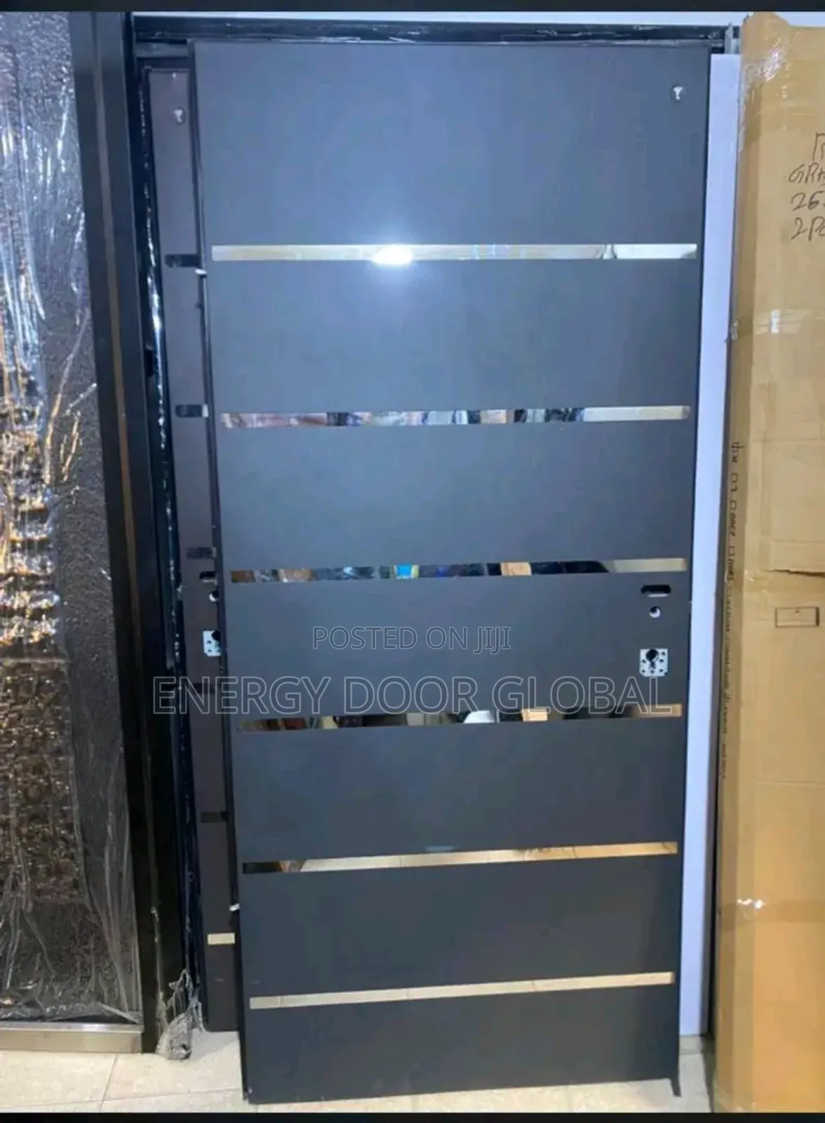 Isreali Exterior 4ft Silverline Security 9inches Door