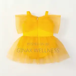 Baby Girl Romper Dress With Huge Shoulder Bow