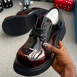 Lace-Up Patent Shoes