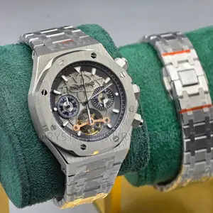 Audemars Piguet Quality Luxury Chronograph Chain Strap Wristwatch