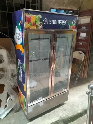 New Snowsea Side by Side Showcase Chiller (650l) for Business 2years