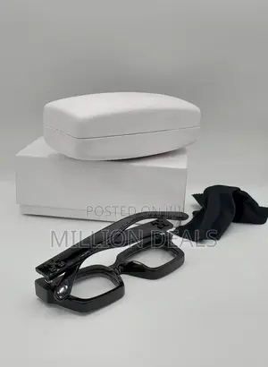 Frame Classic Square Men's Off-White Glasses