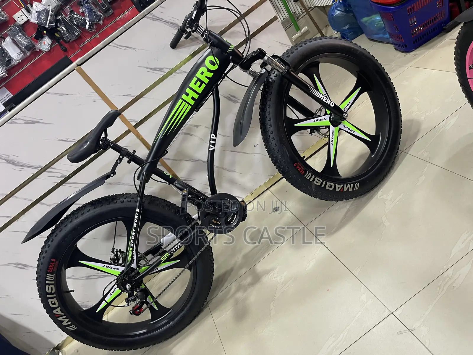 Solid Alloyed Rim Fat Tyre Bicycle