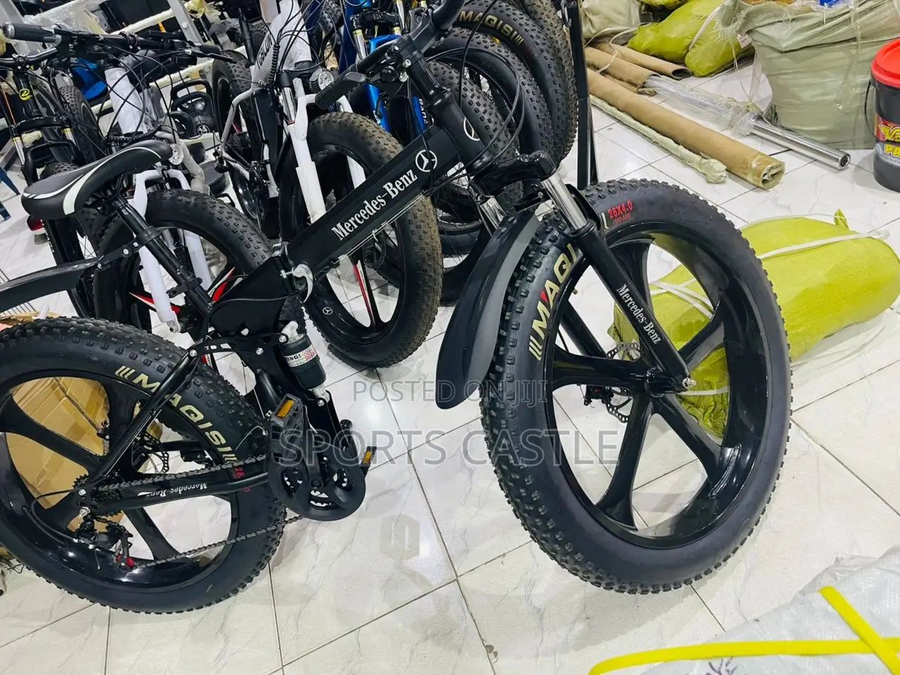 Mercedes Benz Foldable Fat Tyre Bicycle