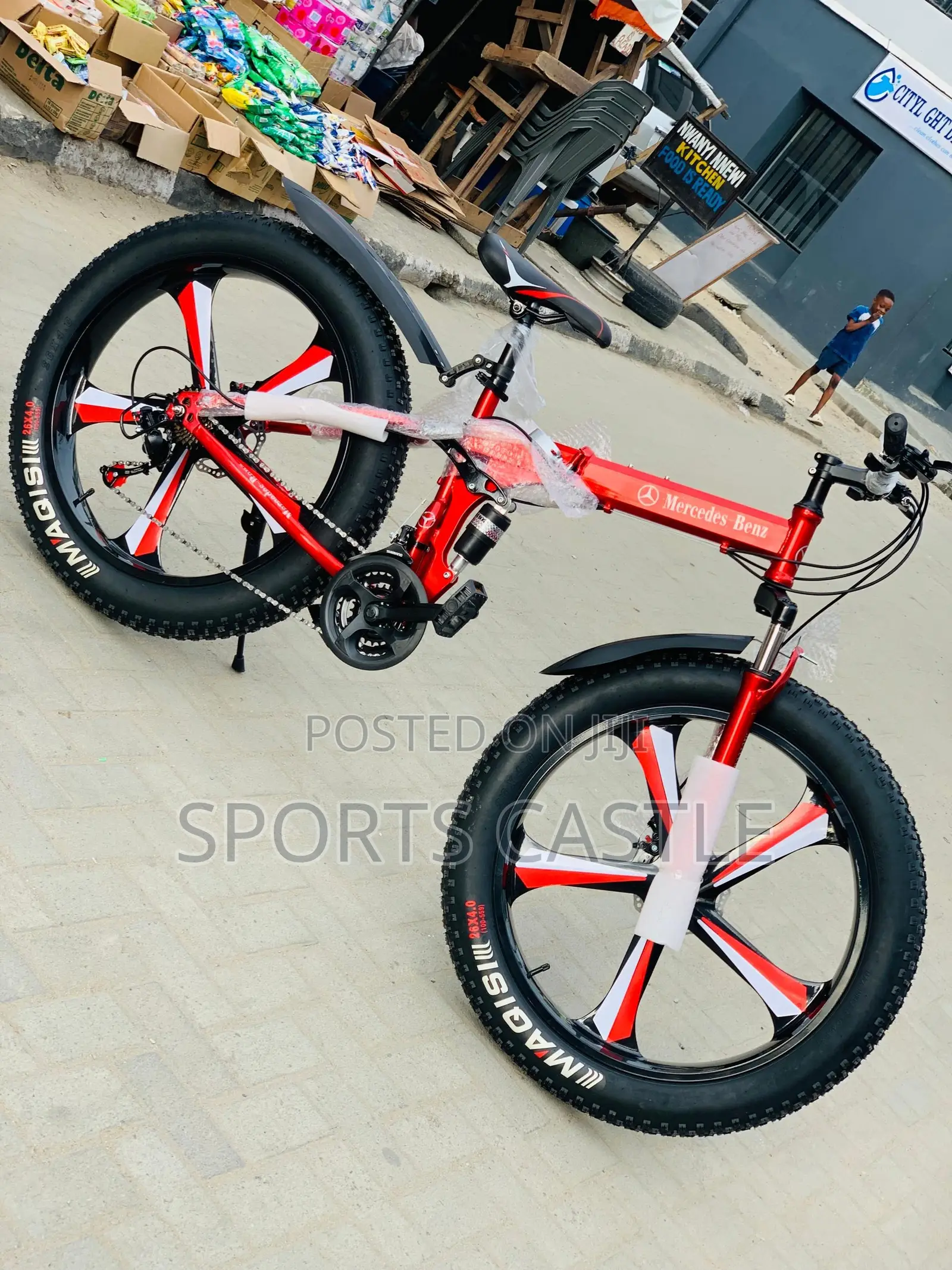Foldable Mercedes Benz Bicycle