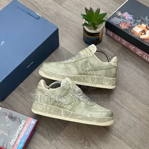 Nike Air Force 1 Low Nai-Ke Olive Aura Sneakers