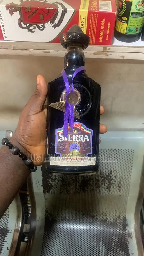 Sierra Cafe Licor Con Tequila