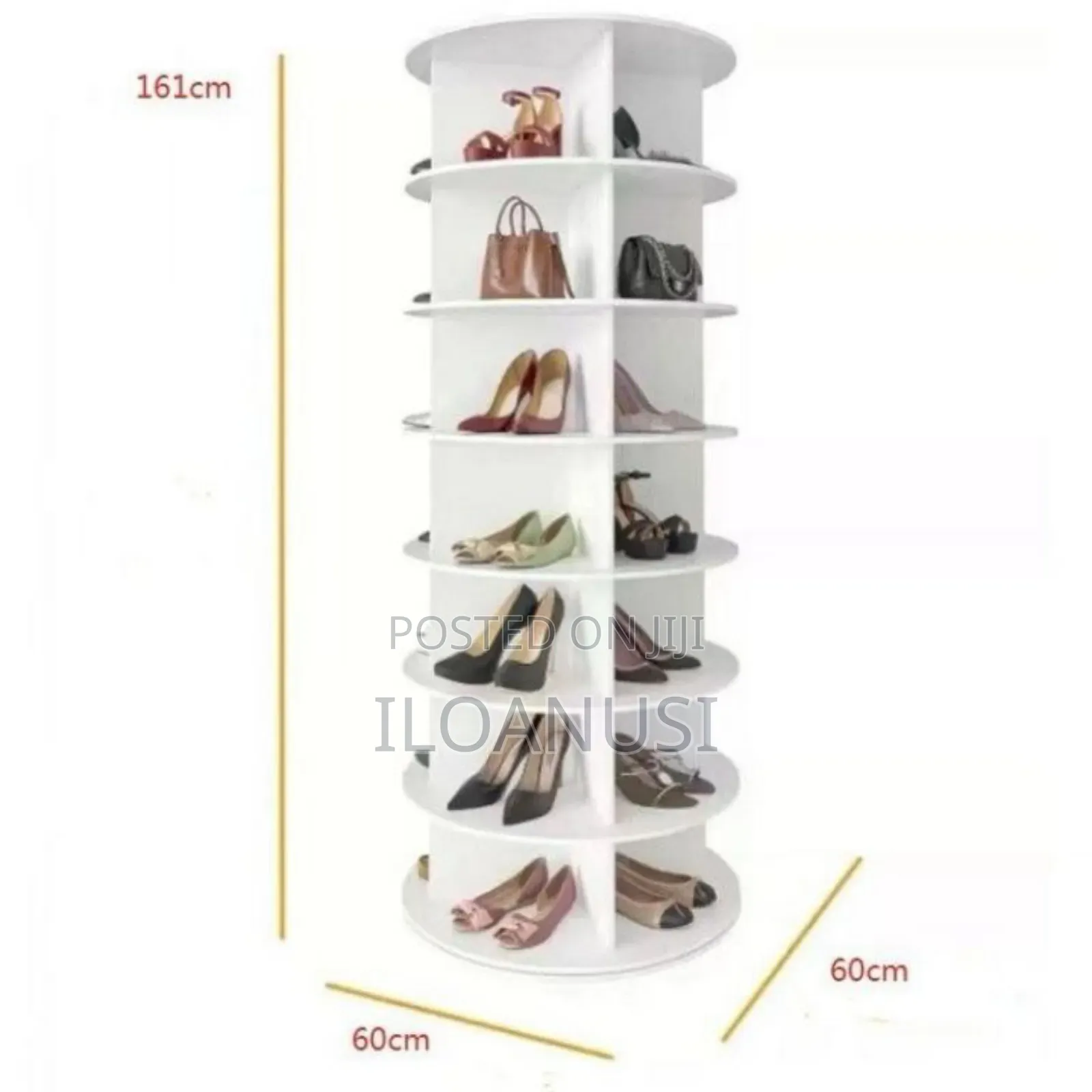 Rotating Shoe Rack