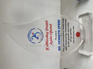 Printing on Award Acrylic