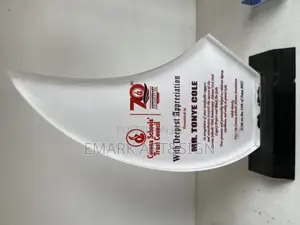 Printing on Award Acrylic