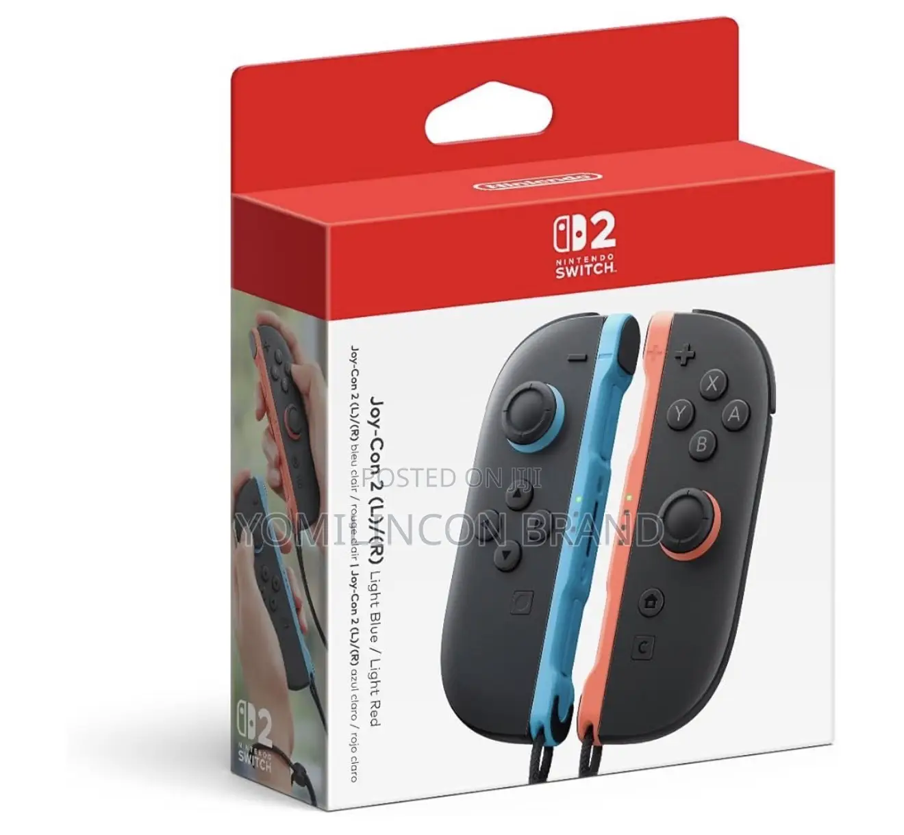 Nintendo Joy-Con 2 (L)/(R) Light Blue/Light Red