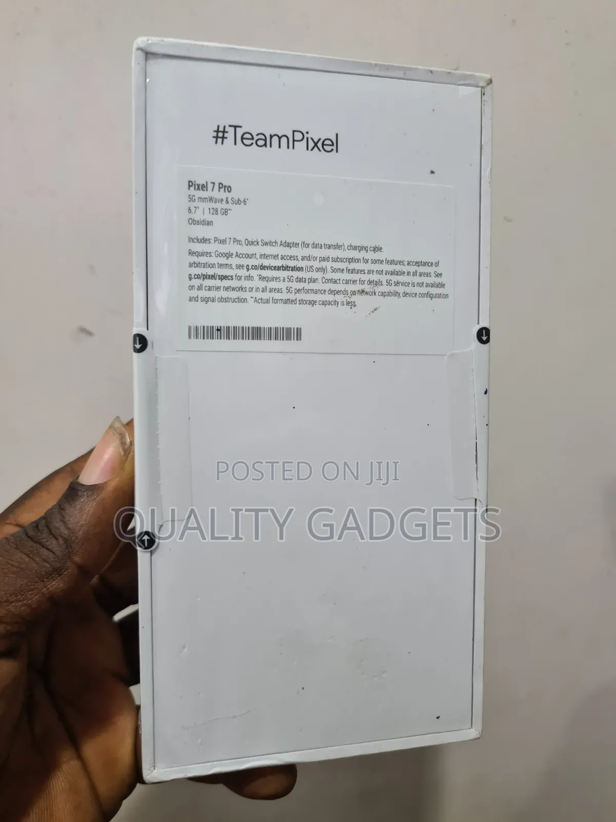 New Google Pixel 7 Pro 128 GB Black