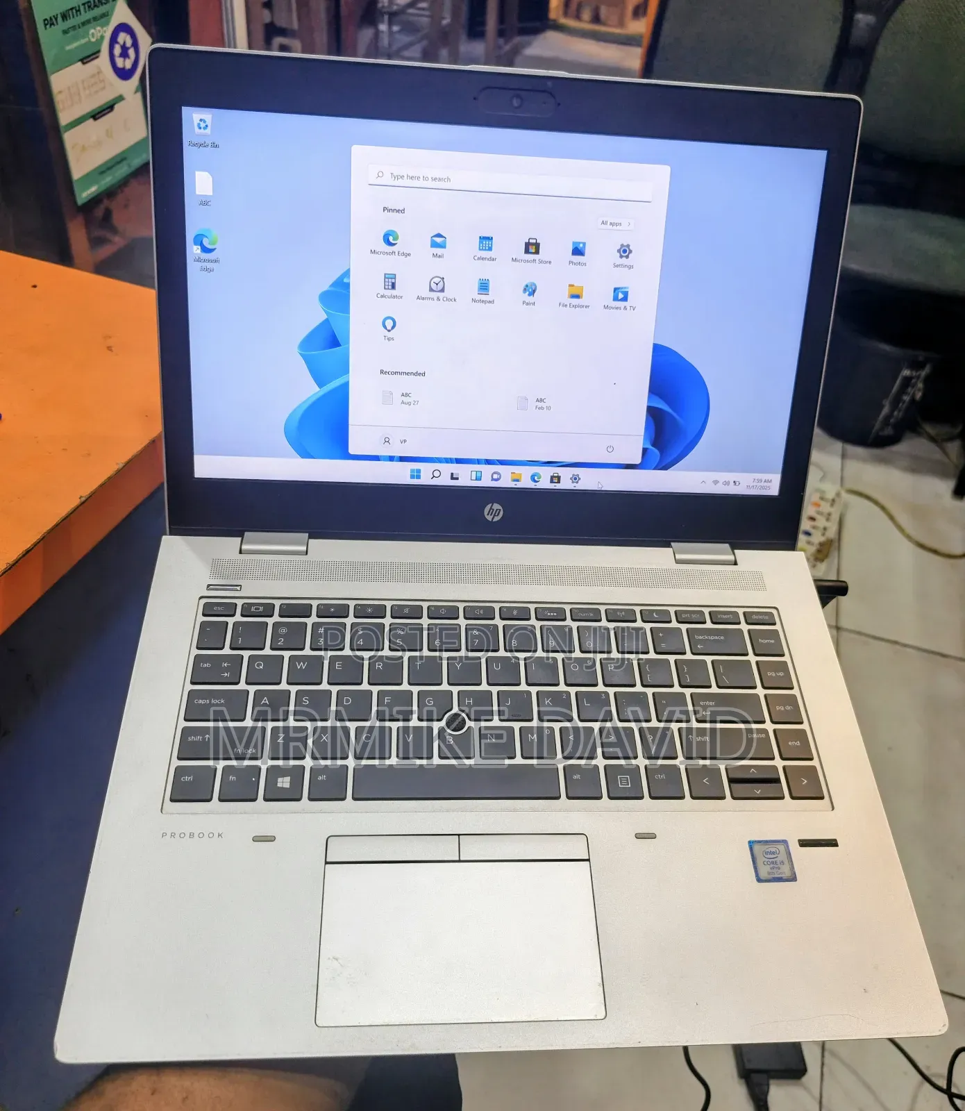 Laptop HP ProBook 640 G5 8GB Intel Core I5 SSD 256GB