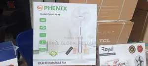 Phenix Solar Rechargeable Fan 18 Inches