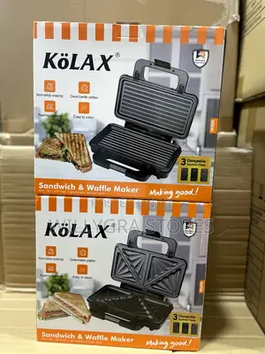 Kolax 3-in-1 Sandwich Maker,Grill And Sandwich Press