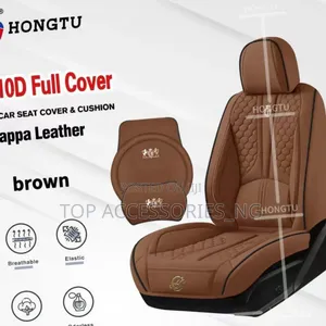 Orange Black Cream Grey Coffee Aux Blood Leather Seat Cover