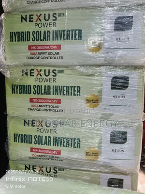 3000kva/24volts Nexus Hybrid (100a Mppt)Inverter Available Now