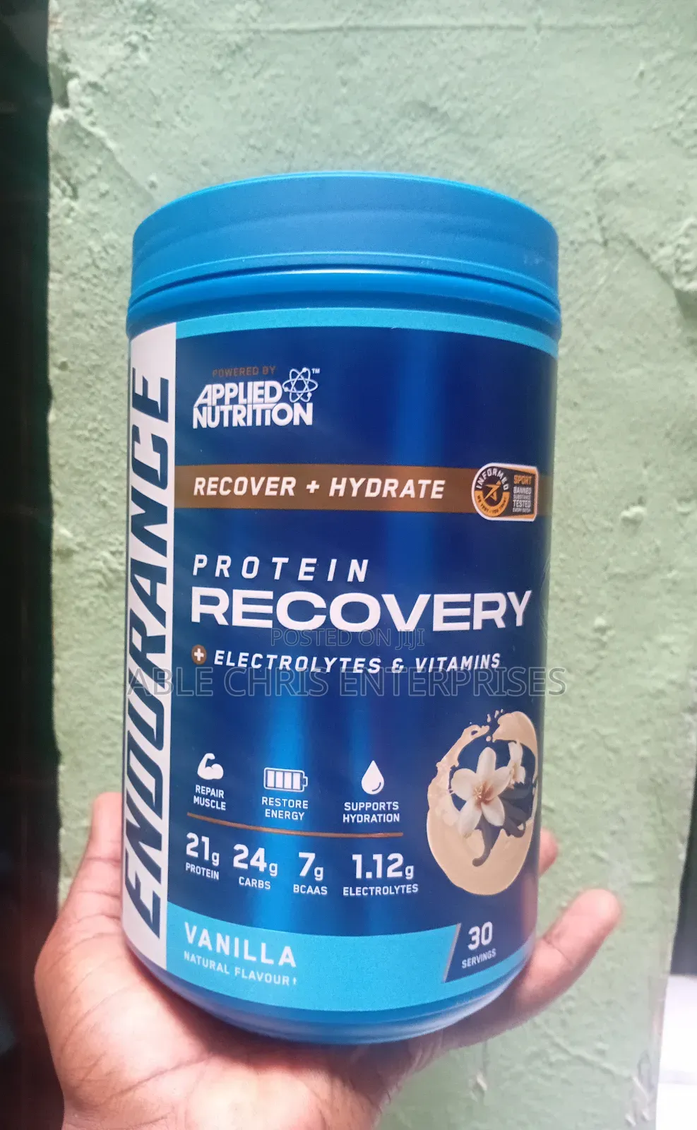 Applied Nutrition Endurance Recovery Vanilla Powder