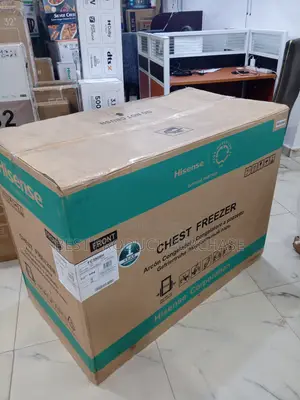 Brand New Hisense Fc-340sh 250l Chest Freezer - Super Fast Freeze Silv