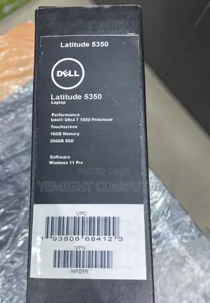 New Laptop Dell Latitude 5340 16GB Intel Core Ultra 7 SSD 256GB