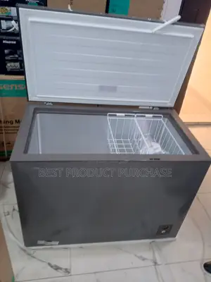 Hisense Fc-340sh 250l Silver Chest Freezer - Super Fast Freeze New