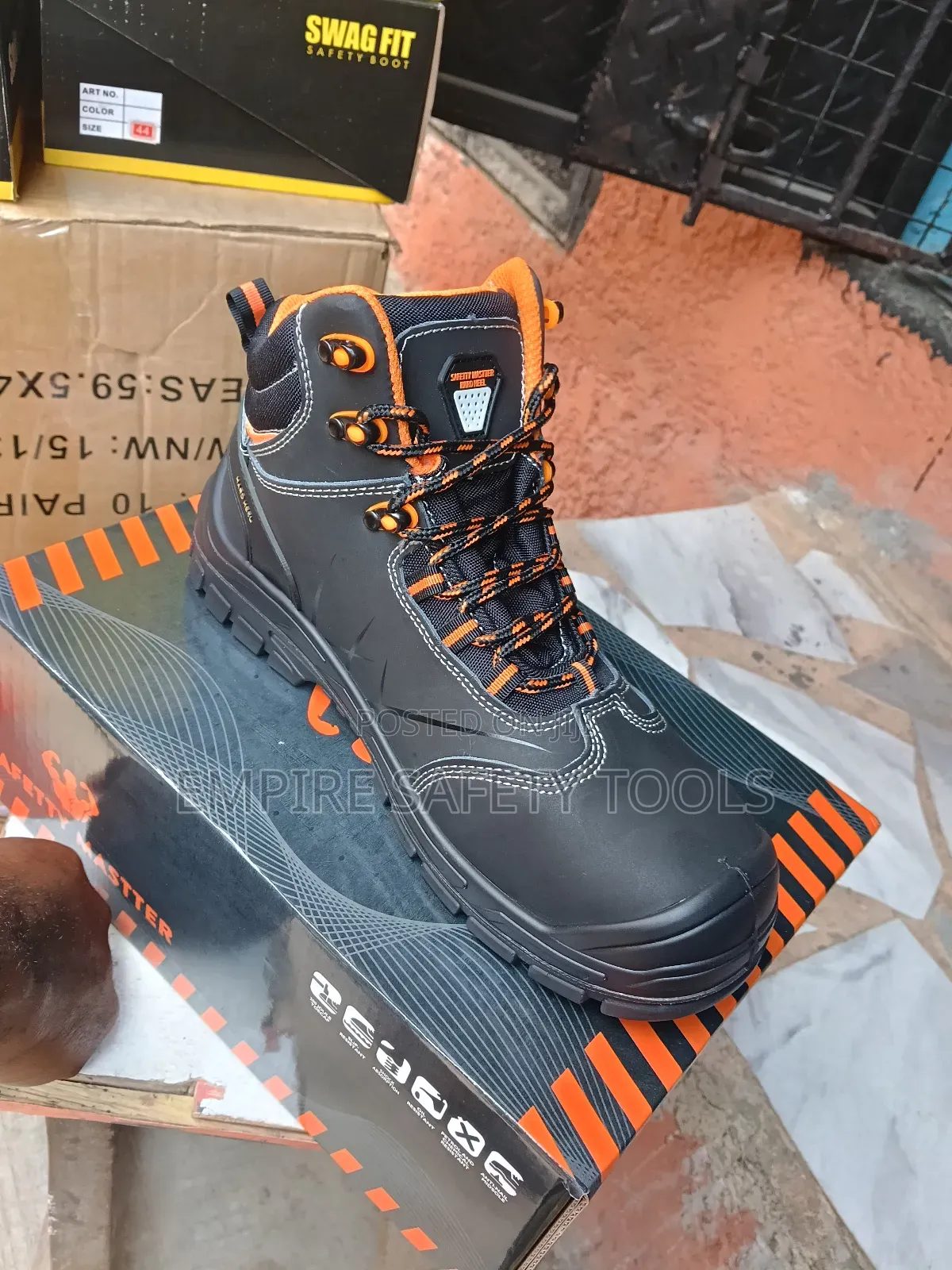 Safety Master High Ankle Boot