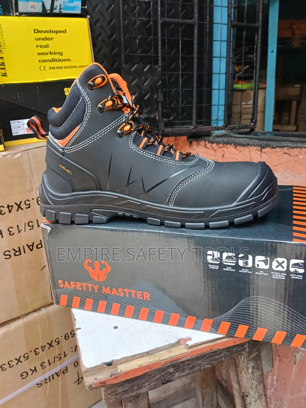 Safety Master High Ankle Boot