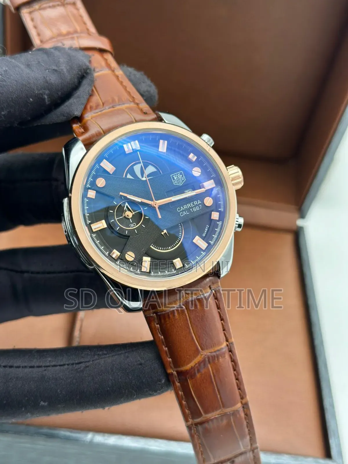 Carrera Leather Watch