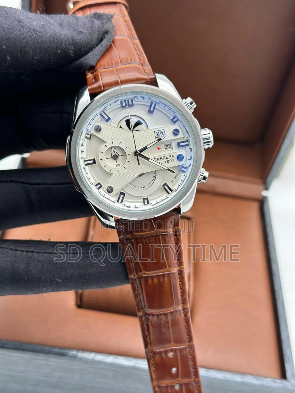 Carrera Leather Watch