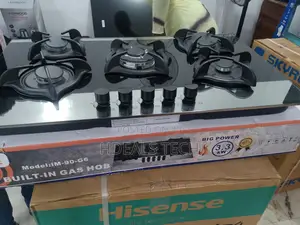 Elite Cook High-Performance Image Gas Cooking Hob