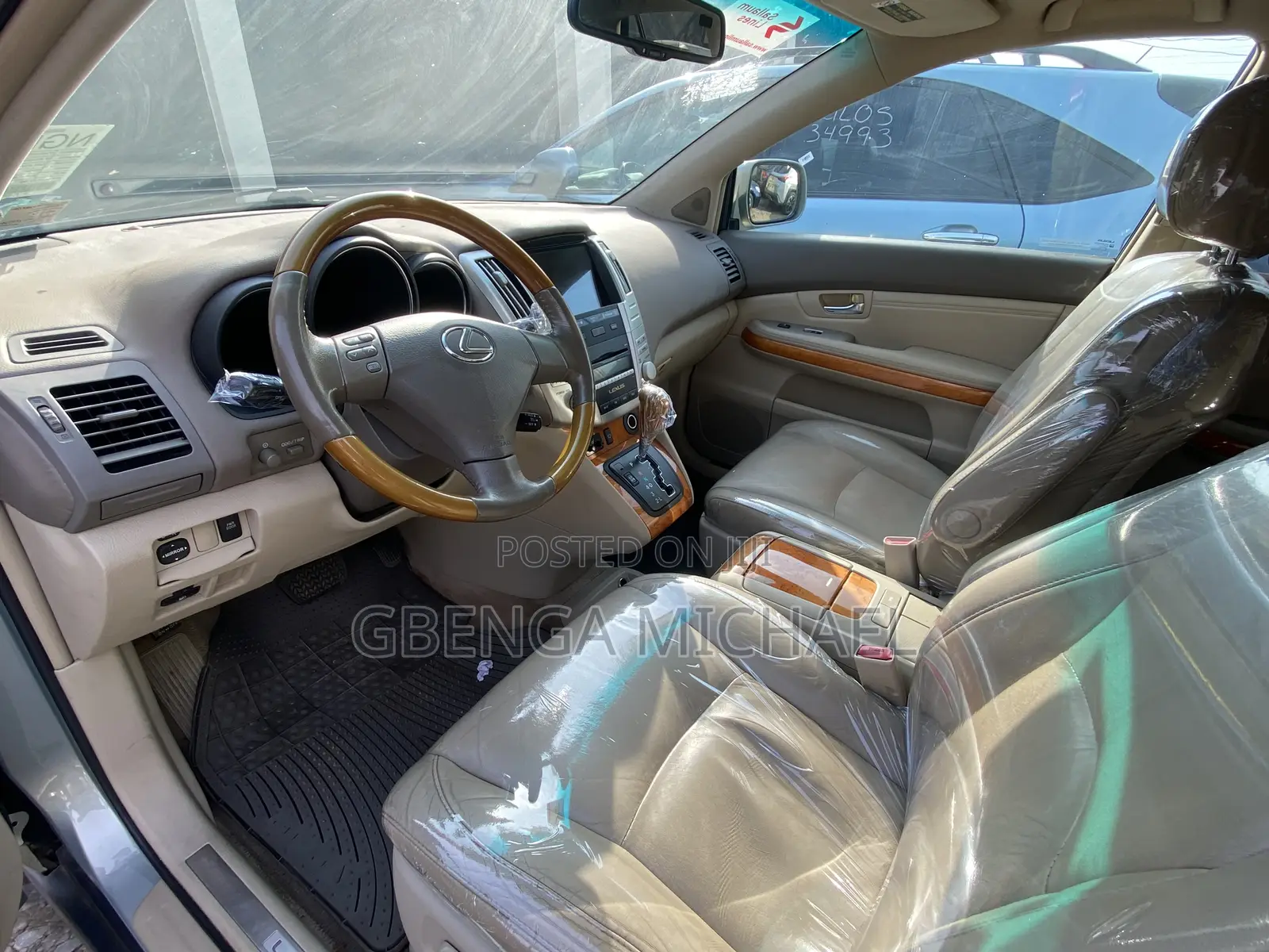 Lexus RX 350 4x4 2007 Green