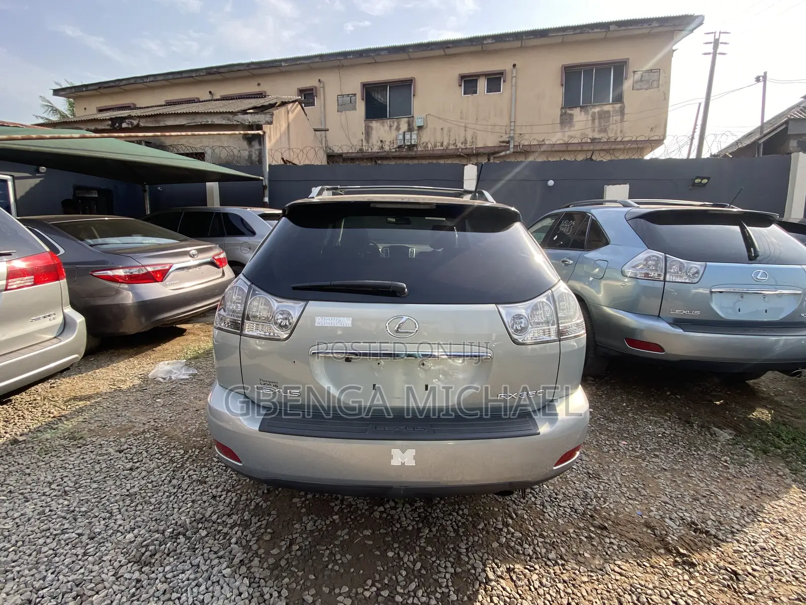 Lexus RX 350 4x4 2007 Green