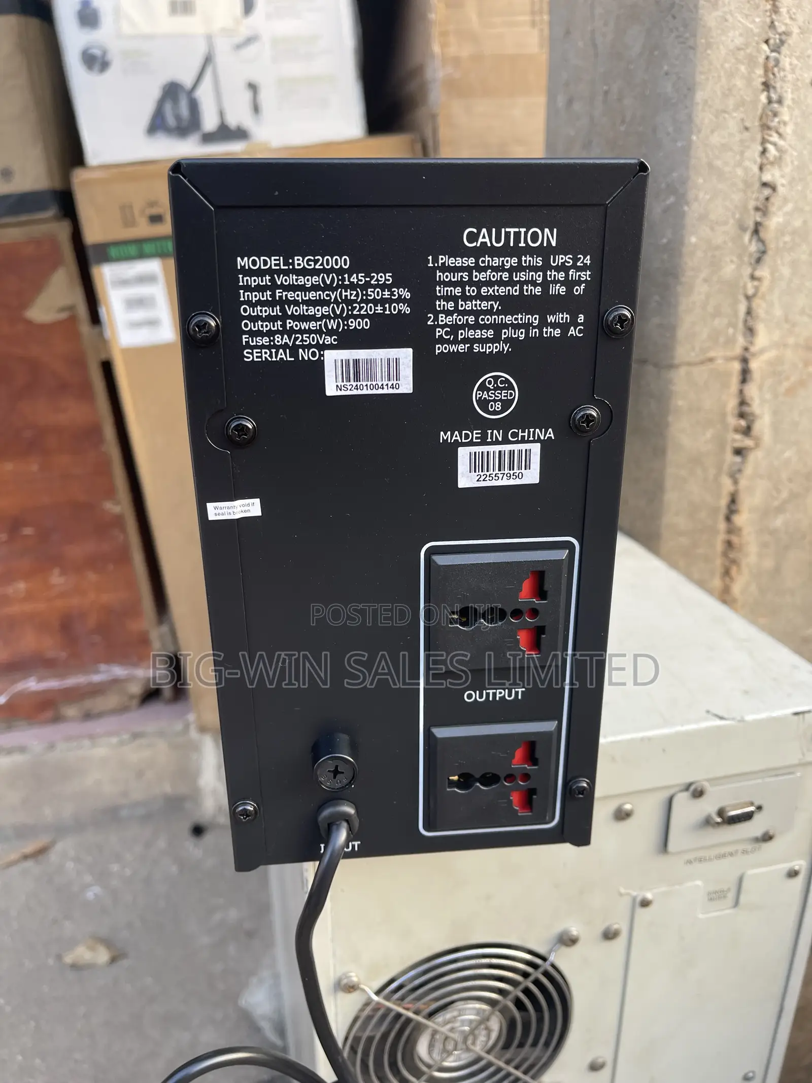 Bluegate Ups 1200