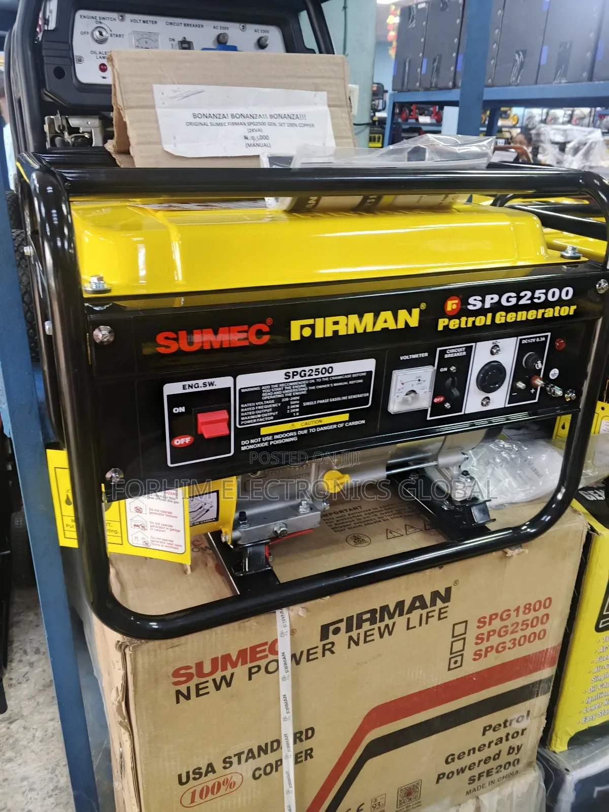 Sumec Firman 2.2kva for sale - Price: ₦ 298,500 on Jiji.ng [Benin City]