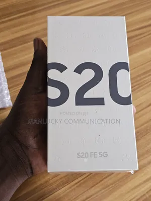 New Samsung Galaxy S20 FE 5G SD865 128 GB Black