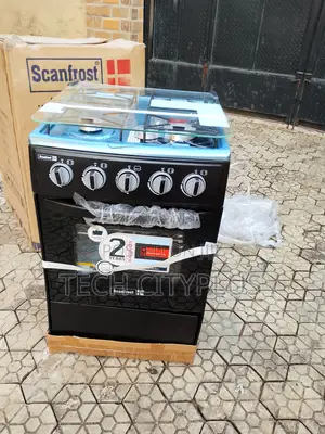 New in Scanfrost Sfc5401b Gas Cooker Easy to Use