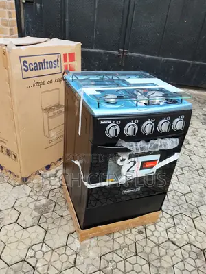 Original Scanfrost Sfc5401b Gas Cooker With Quality Finish